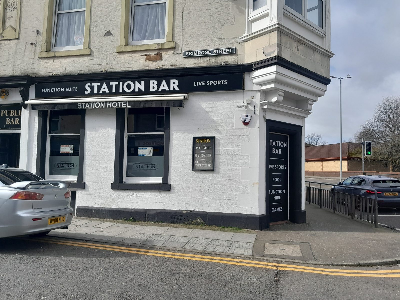 The Station Bar on Primrose Street, Alloa